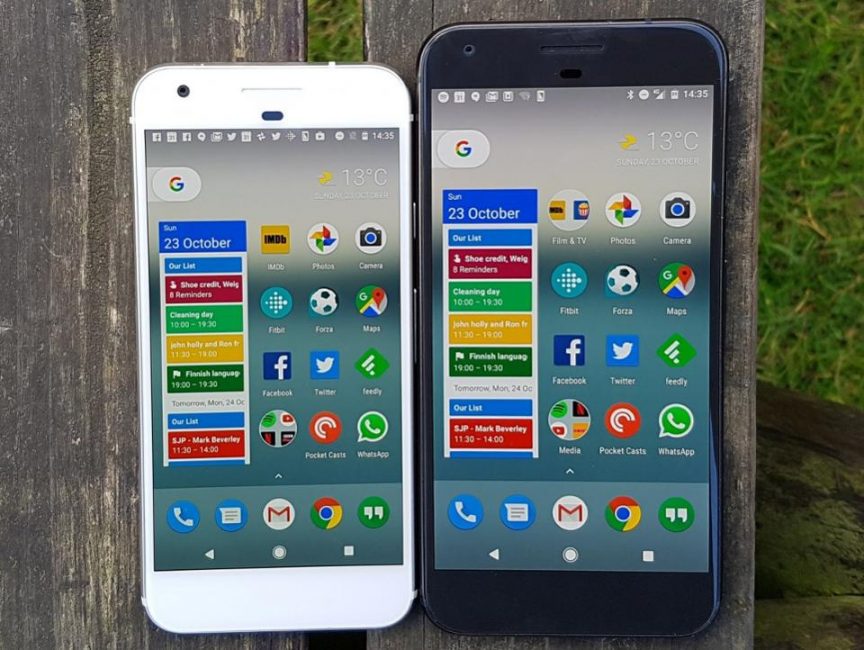 Google Pixel и Pixel XL