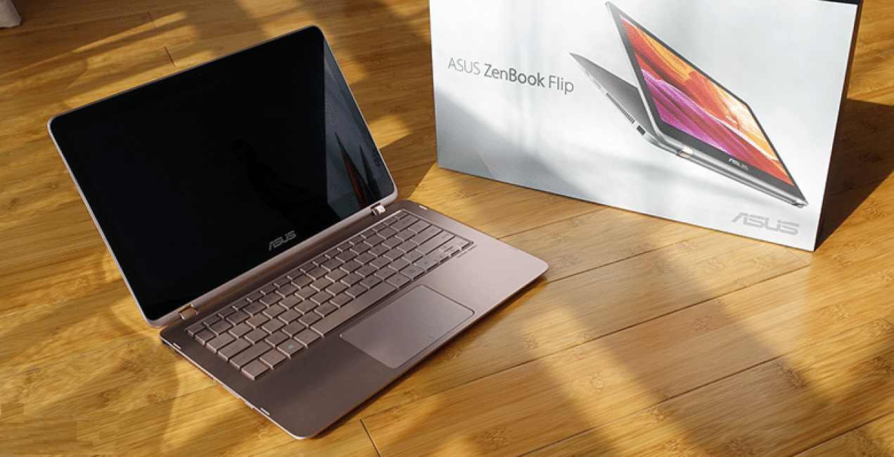 Дизайн Asus ZenBook Flip UX360