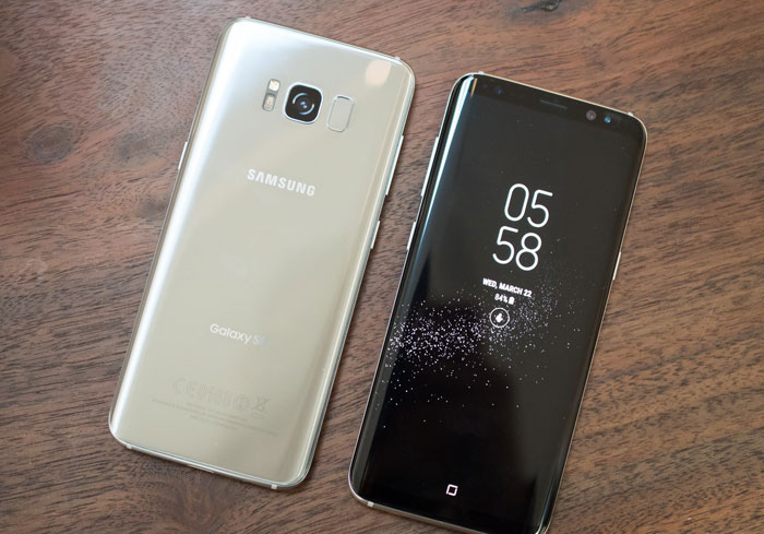 Общий вид Samsung Galaxy S8