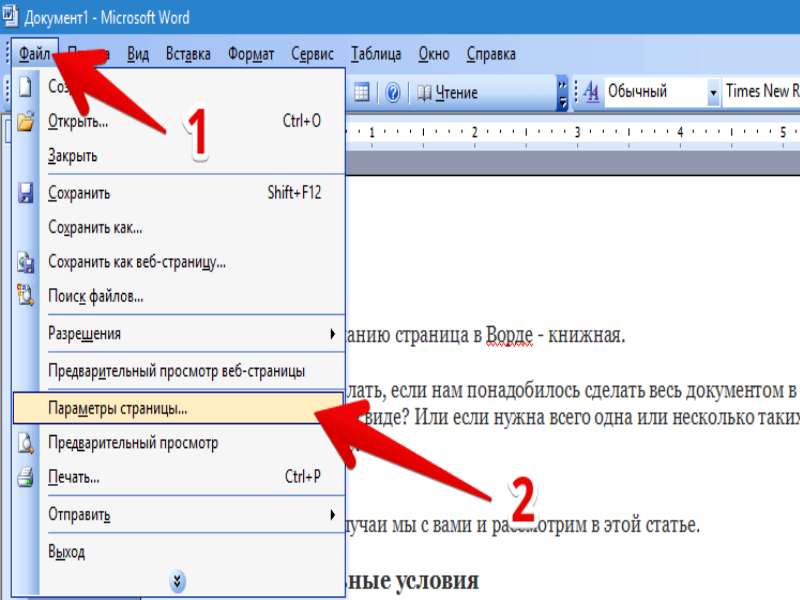 Как сделать альбом в ворде для проекта