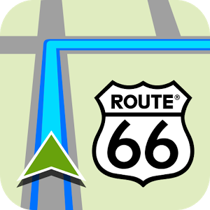 Логотип навигатора ROUTE 66