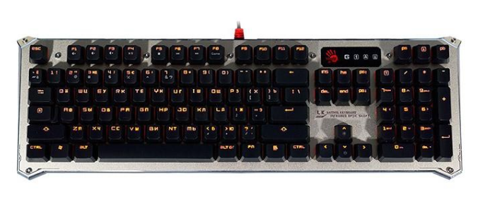 Клавиатура A4Tech Bloody B840 Gun Black