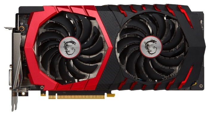 Видеоадаптер MSI GeForce GTX 1060 GAMING X 3G