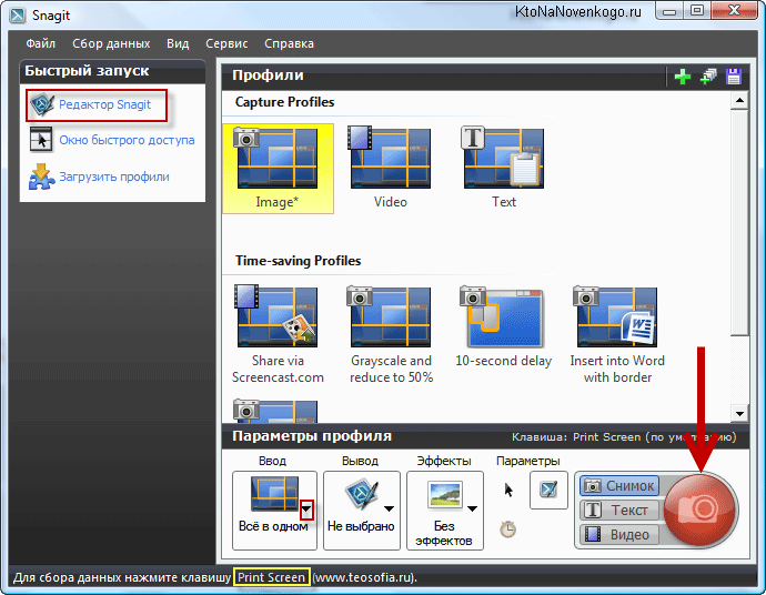 Программа “Snagit”