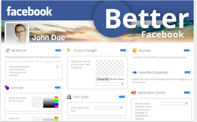 Better FB for Chrome + Color Changer
