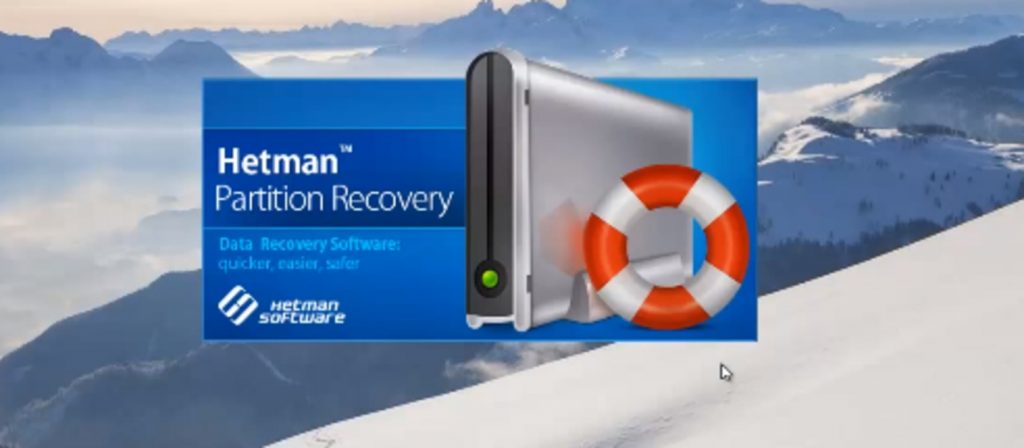 Окно запуска программы Hetman Partition Recovery
