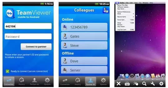 Программа для удаленного доступа TeamViewer.