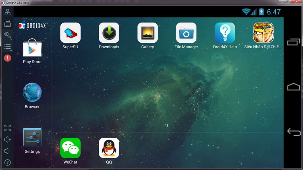 Эмулятор ANDROID DROID4X