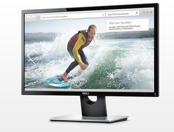 Dell 23.8 SE2416H (210-AFZC) IPS Black/Silver