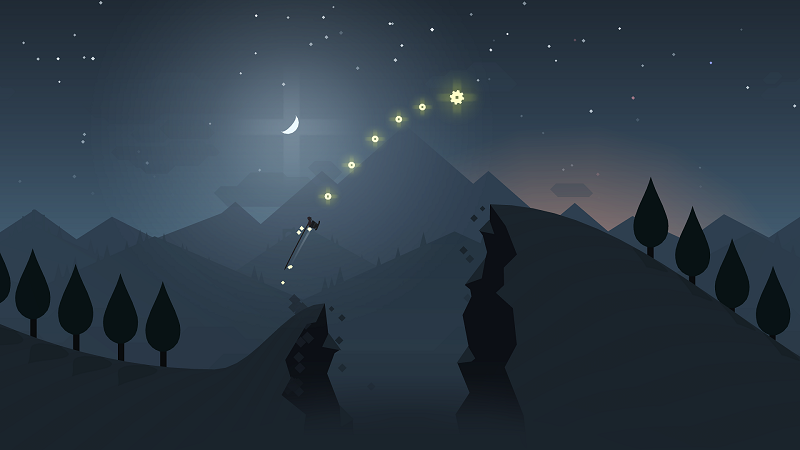 Alto's Adventure – по хрустящему снегу