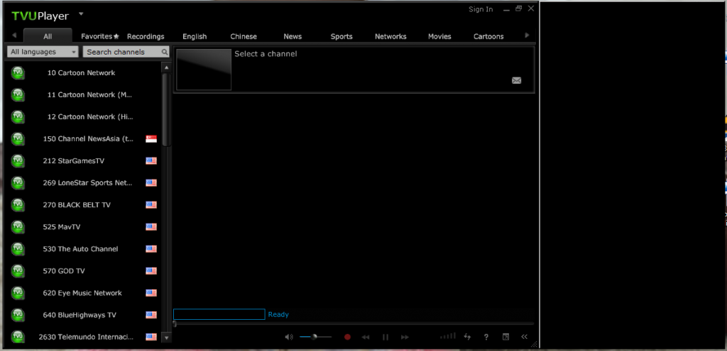 Программа TVUPlayer