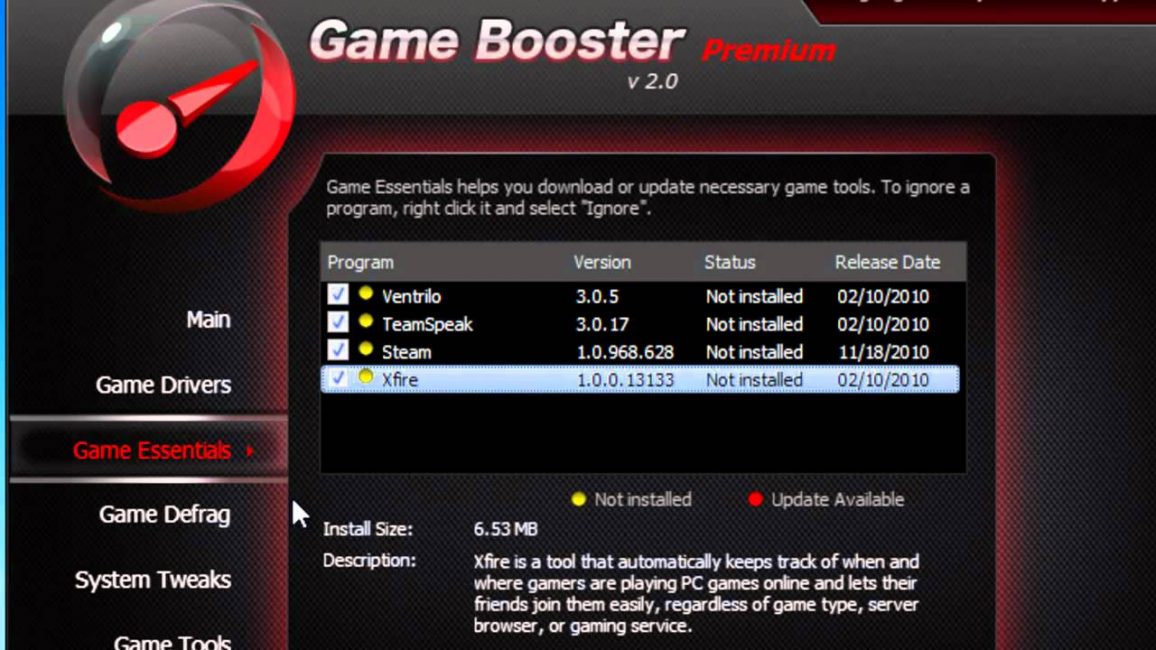 best game booster for low end pc