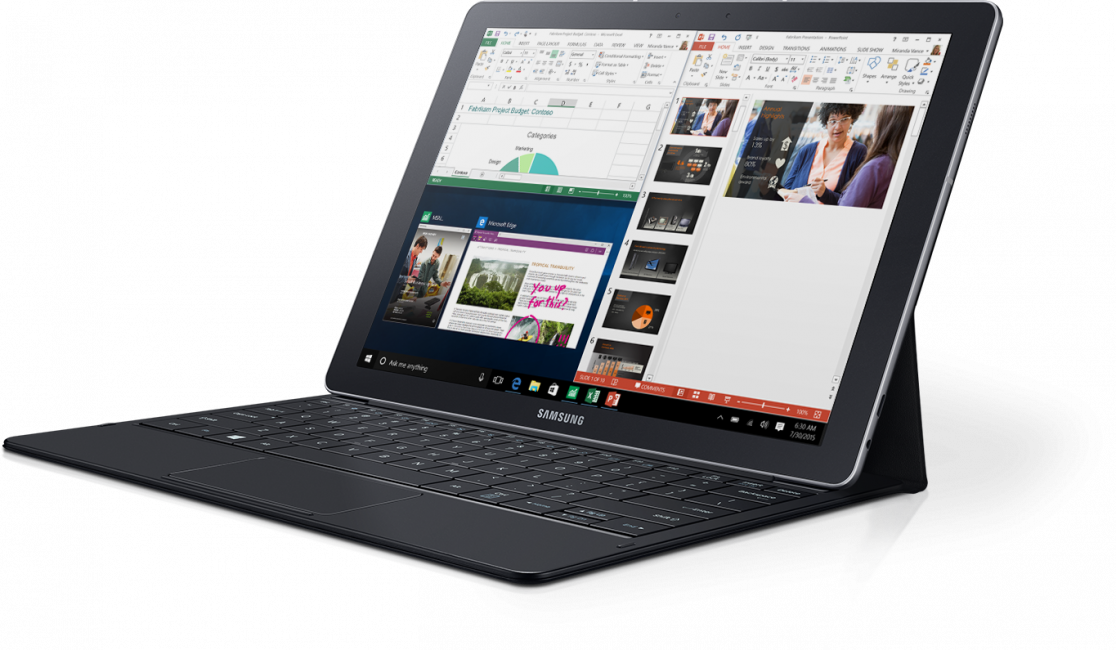 Внешний вид планшета Samsung Galaxy Tab Pro S