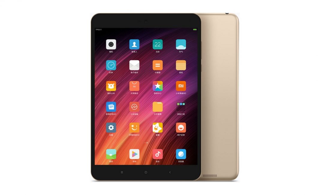 Внешний вид планшета Xiaomi MiPad 3