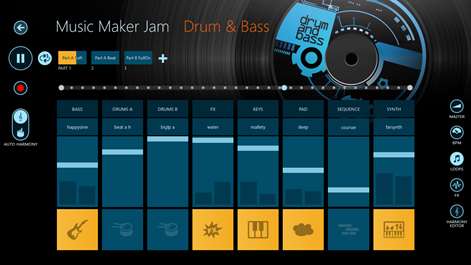 Программа для создания музыки на андроид Music Maker Jam