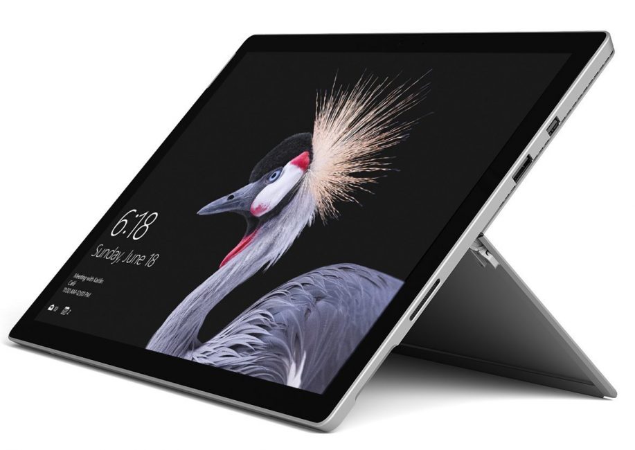 Внешний вид планшета Microsoft Surface Pro 2017