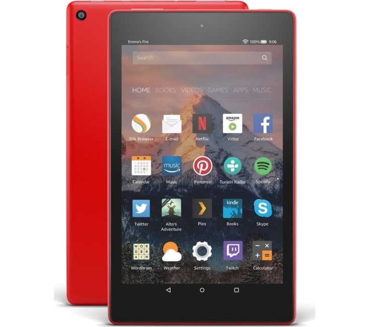 Внешний вид планшета Amazon Fire HD8