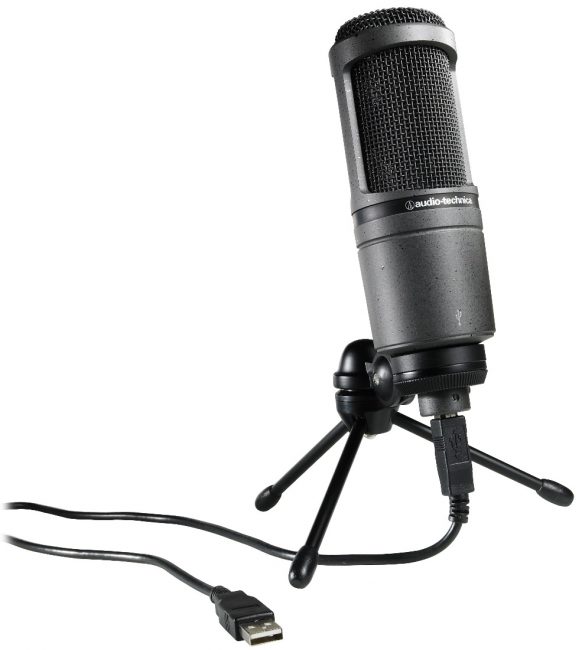 Внешний вид микрофона Audio-Technica AT2020