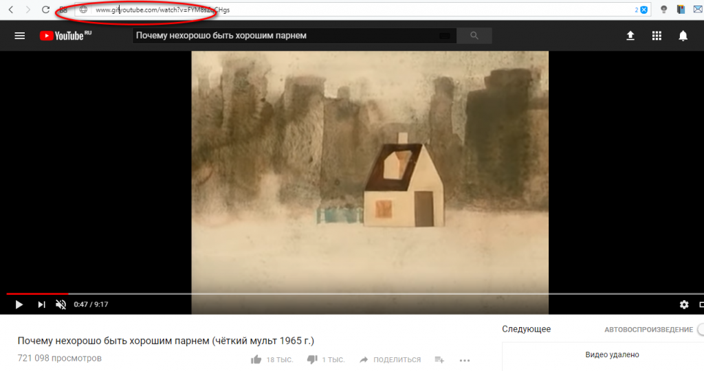 Переход на сервис Gifs