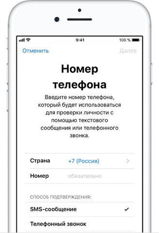 Верифицированный номер телефона