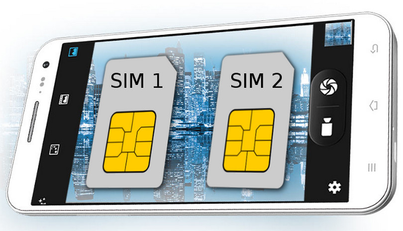 Смартфон с двумя SIM – картами