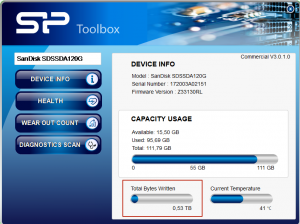 Проверка скорости диска ssd