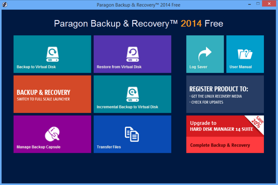 Paragon Backup&Recovery
