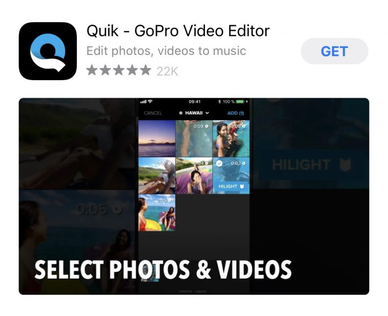 GoPro Quik