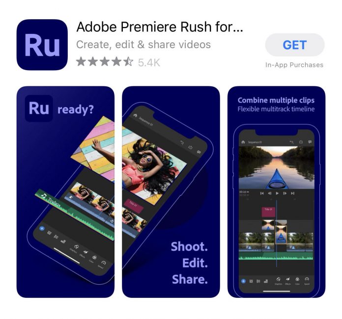 Adobe Premiere Rush