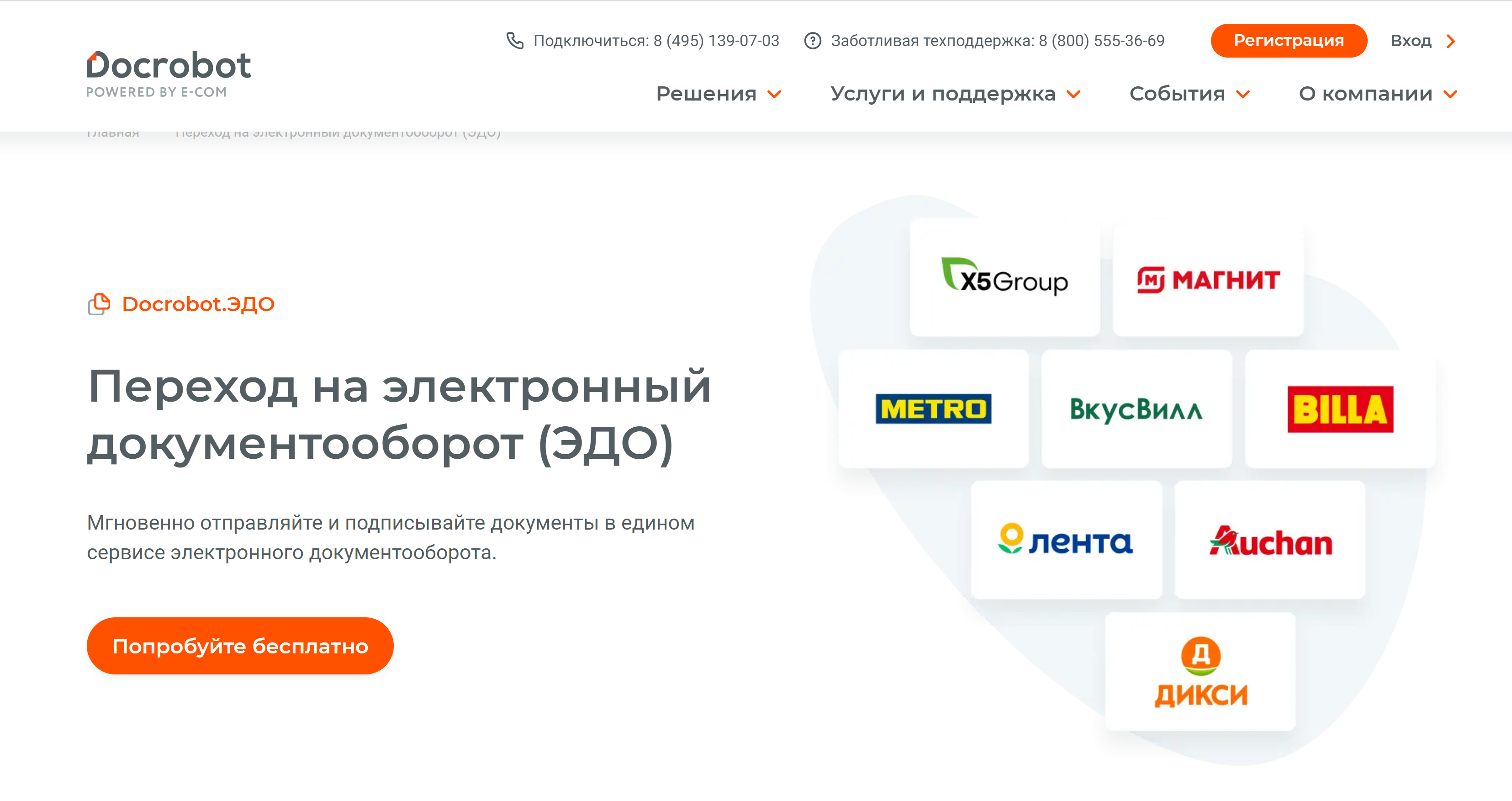 Docrobot. ЭДО