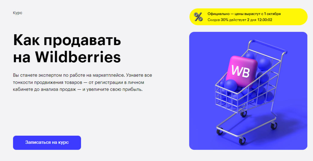 Обучение менеджеров маркетплейс Wildberries. ТОП-25 Онлайн-курсов + 6 Бесплатных