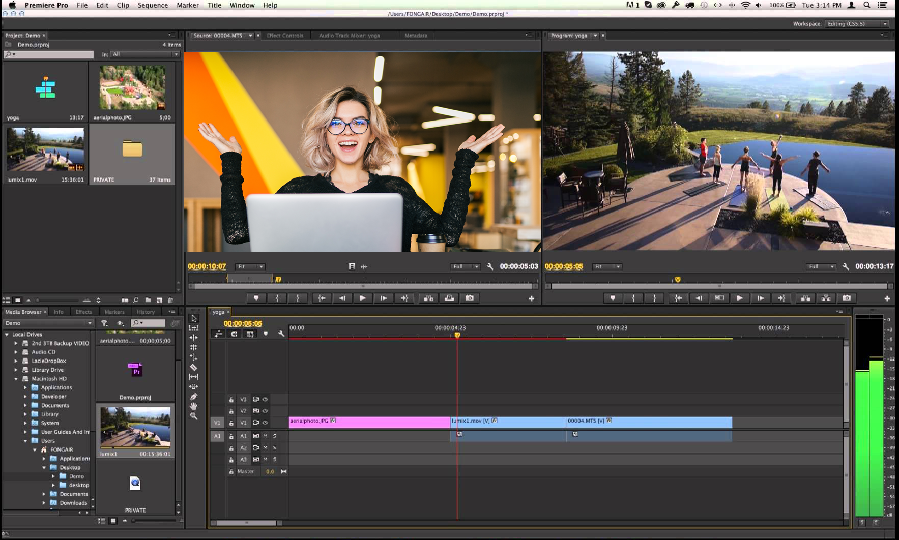 Adobe Premiere Pro.