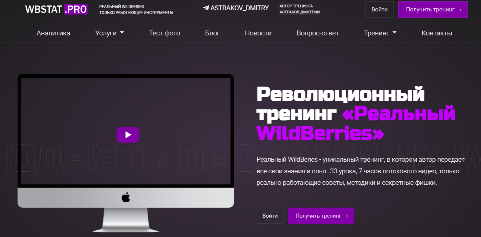 Реальный Wildberries от WBSTAT.PRO