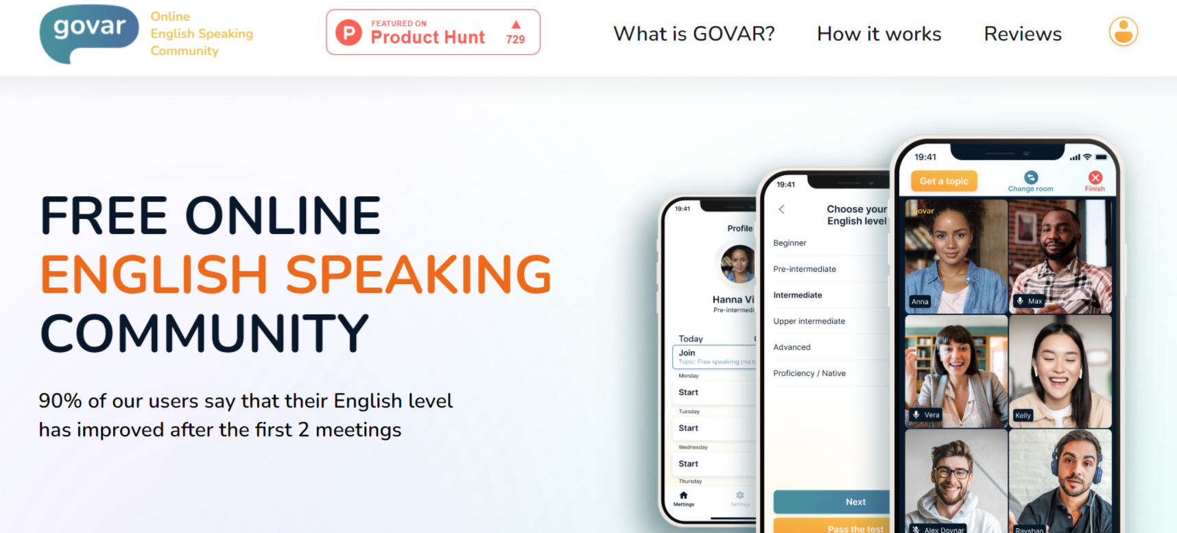 FREE ONLINE ENGLISH SPEAKING COMMUNITY от Govar