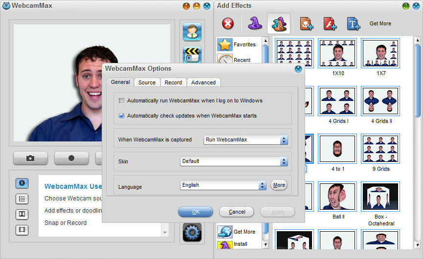 WebCamMax 
